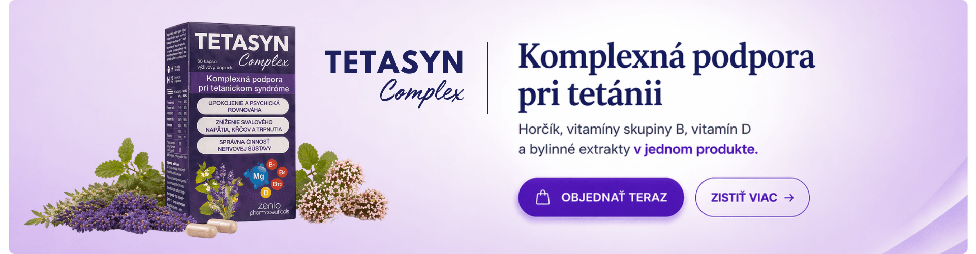 doplnok tetania upokojenie Tetasyn Complex